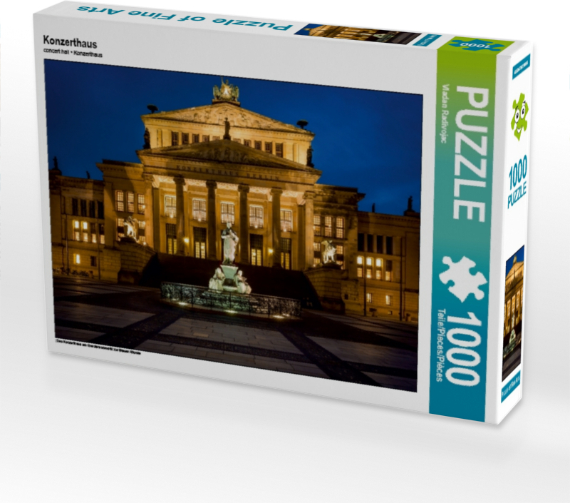 Calvendo Konzerthaus 1000 Teile Puzzle quer 640x480mm, Radivojac Vladan; 7424386