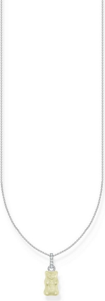 Chaîne Thomas Sabo Avec Pendentif Serpent Tempt - Argent 925 Plaqué Or - Neuf Avec étiquette