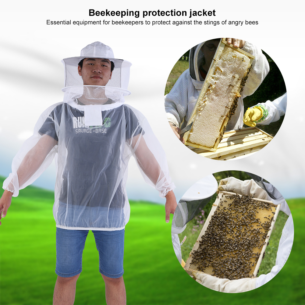 Cocosity Imkerjacke, Imkerjacke, Imker-Schutzjacke, Imker-Schutzausrüstung, Imker-Schutzanzug