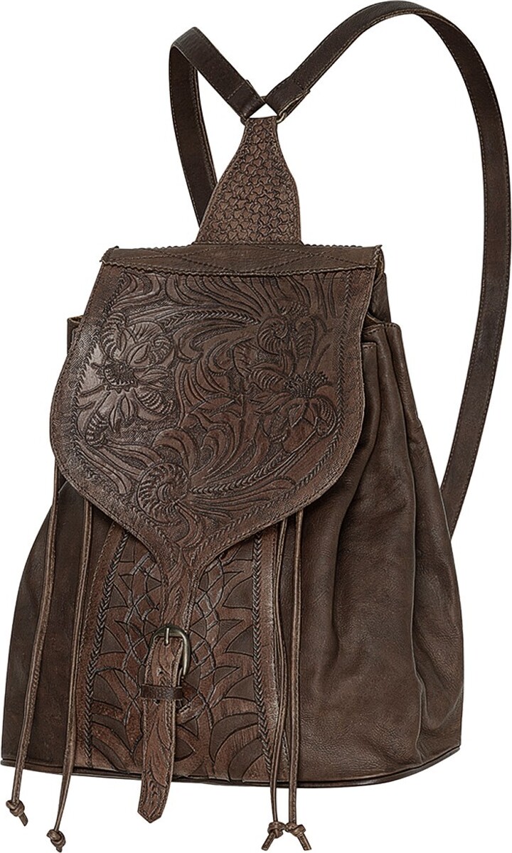 Stars&Stripes Stars & Stripes Rucksack Rindsleder »ENOLA« Braun ENOLA A1