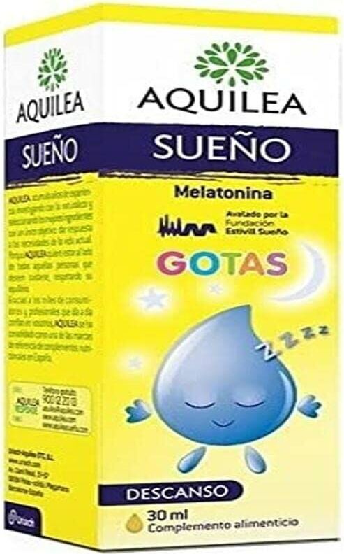 Schlaflosigkeit Ergänzung Aquilea Melatonin 20 ml Aquilea Sueño Gotas 20 Ml