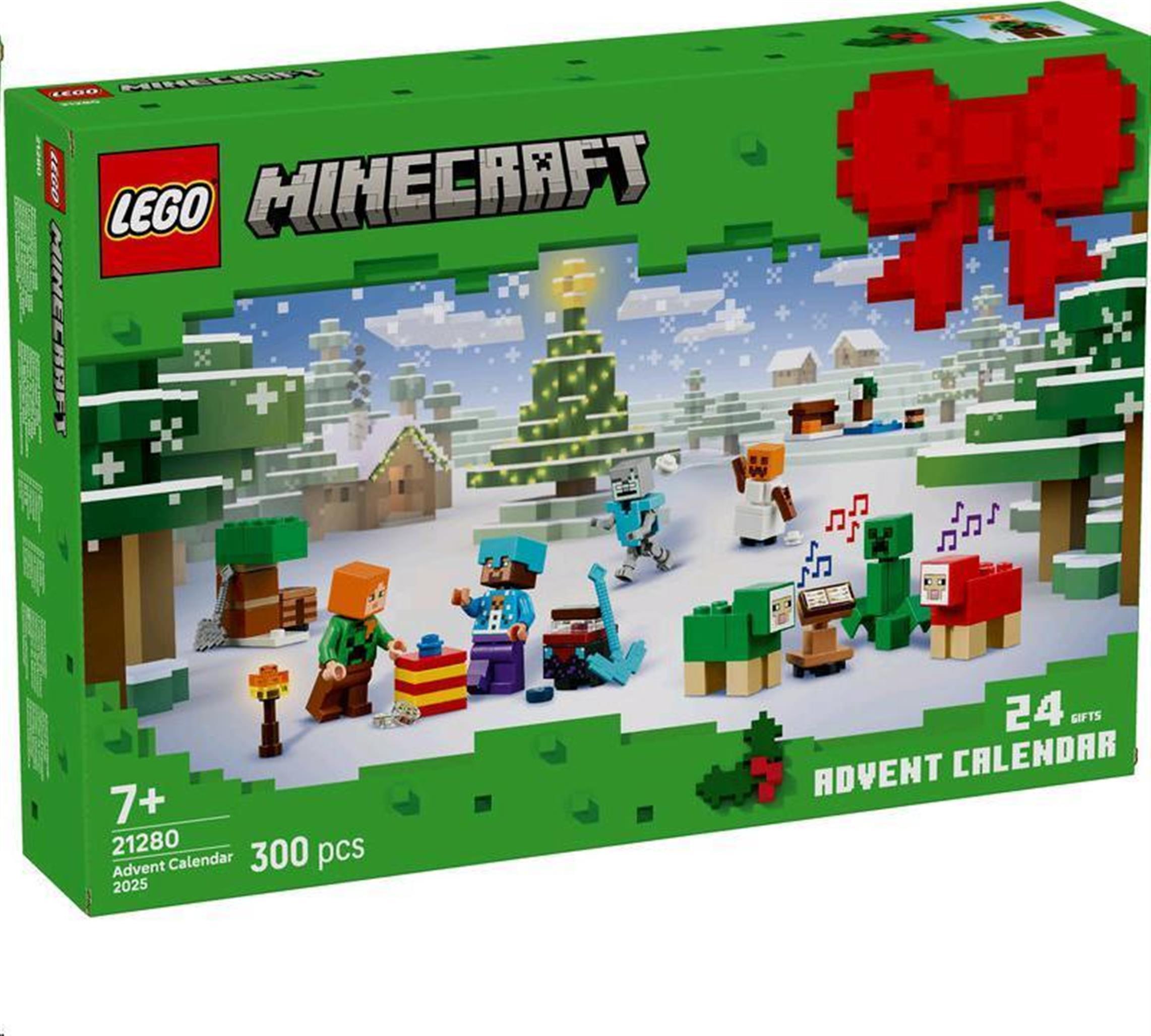Adventný kalendár LEGO Minecraft 21280 2025