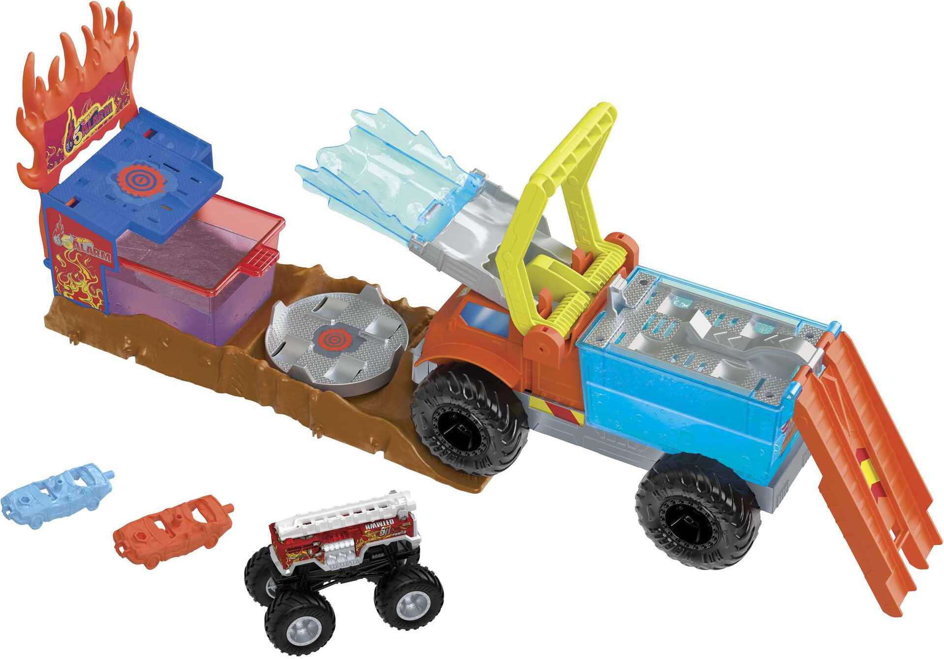 Hot Wheels Monster Trucks Arena World: 5-Alarm-Rettungsaktion HPN73