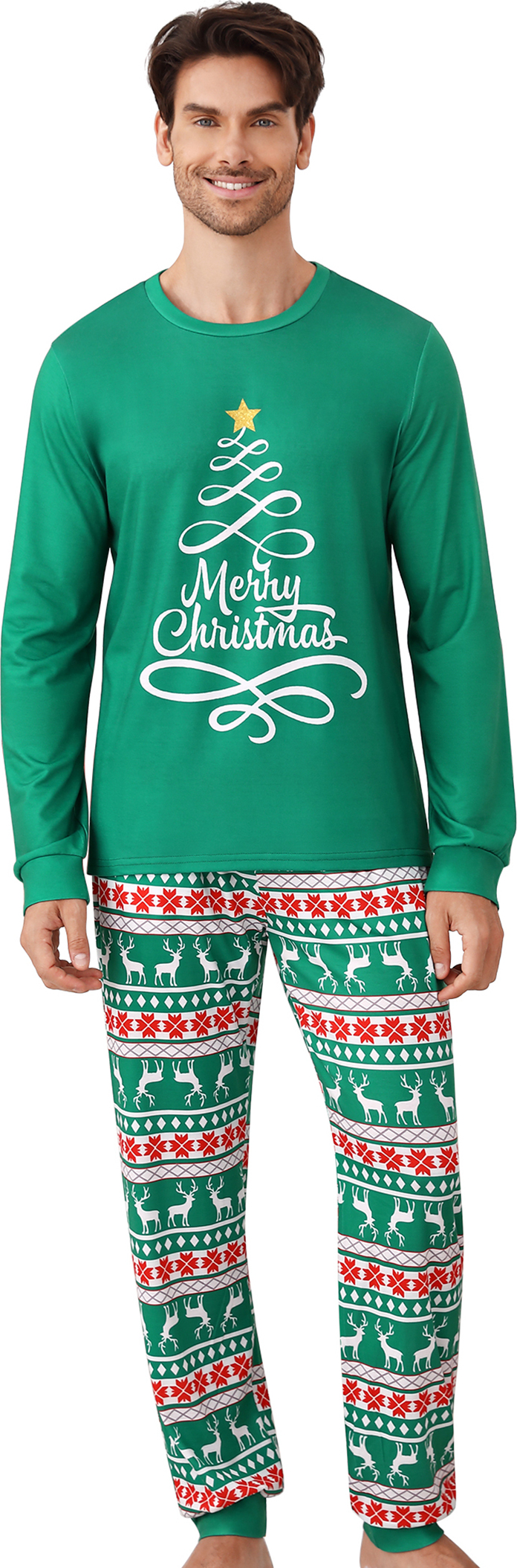 Generisch Personalisierte Weihnachten Pyjama Famili Produktbild-Vorschau 3