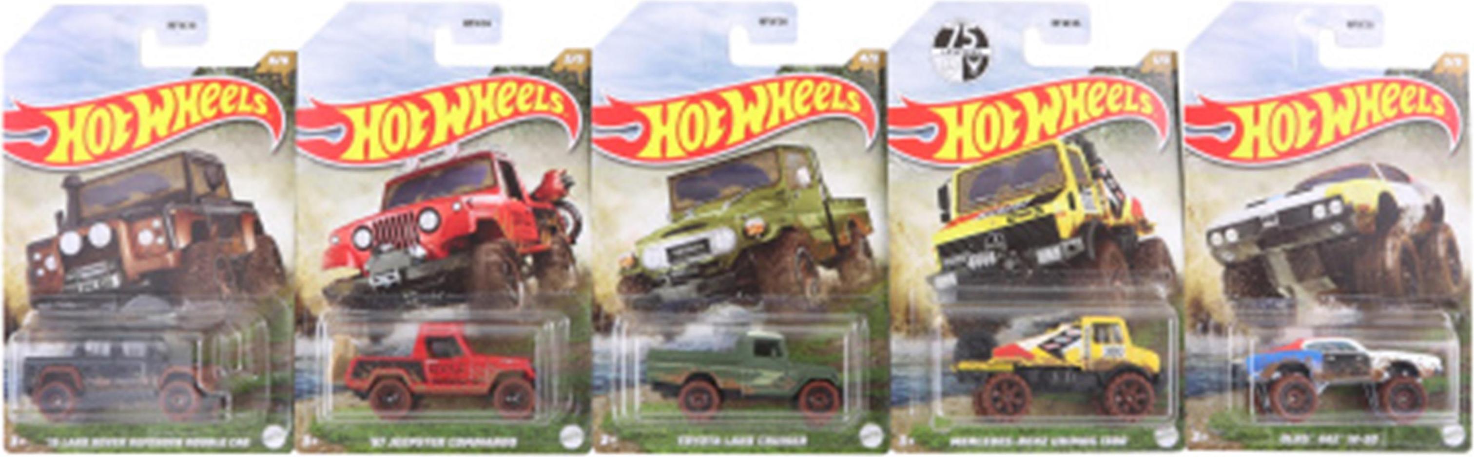 Mattel HW AUTO MUD RUNNERS SORTIERT SORTIERT HFW36