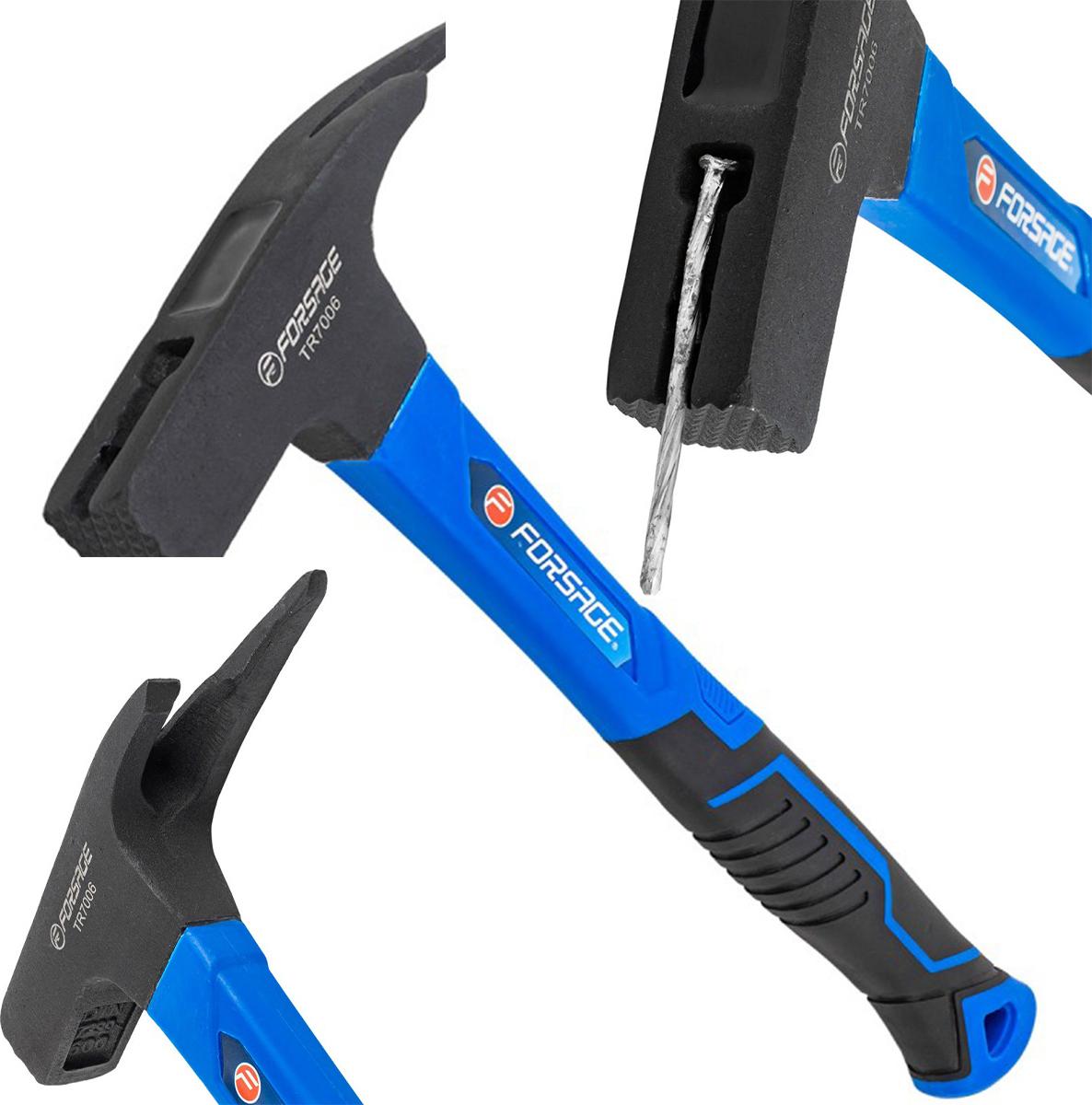 Rock FORCE Blechhammer zum Ausbeulen und Formen von Blechen 600g