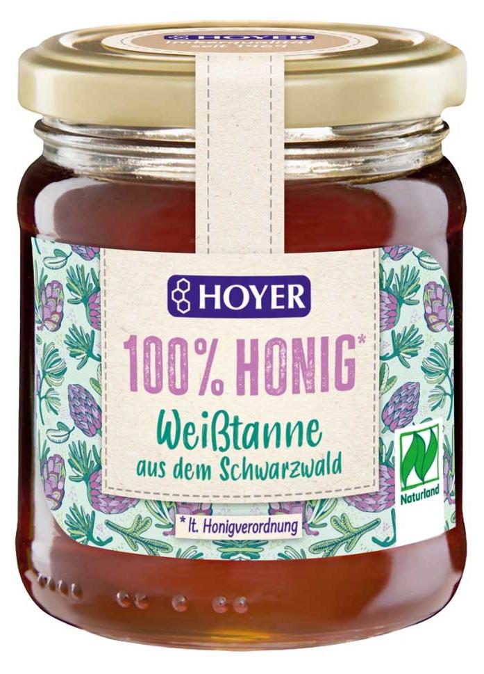 Wilhelm Hoyer Hoyer Weisstannenhonig, Weißtannenhonig, 250 g, Behälter 11.89