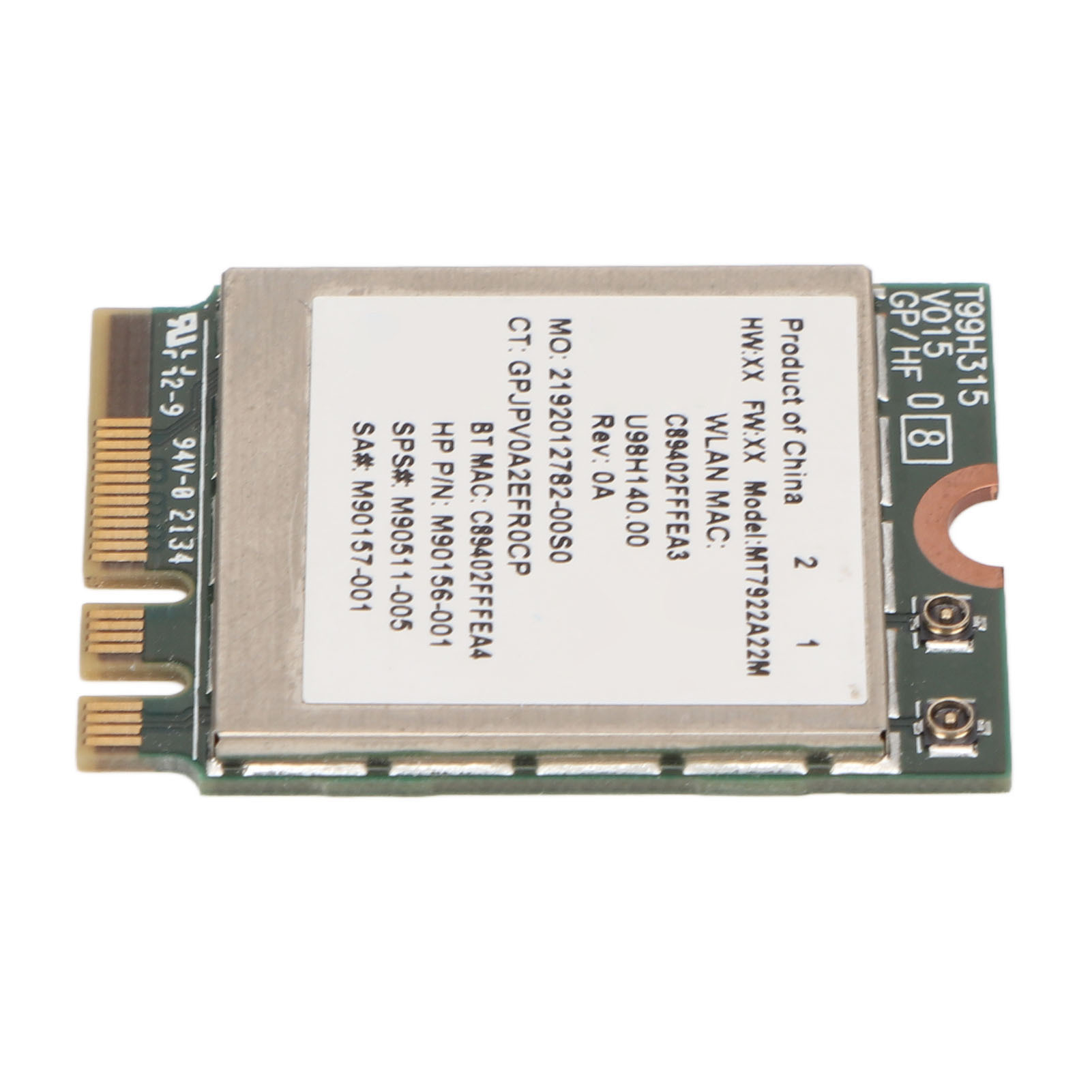 Bezdrôtová sieťová karta WiFi 6E,Bezdrôtová karta WiFi 6E,Karta bezdrôtového modulu WiFi 6E,Sieťová karta M.2,Sieťová karta NGFF,Bezdrôtová sieťová karta