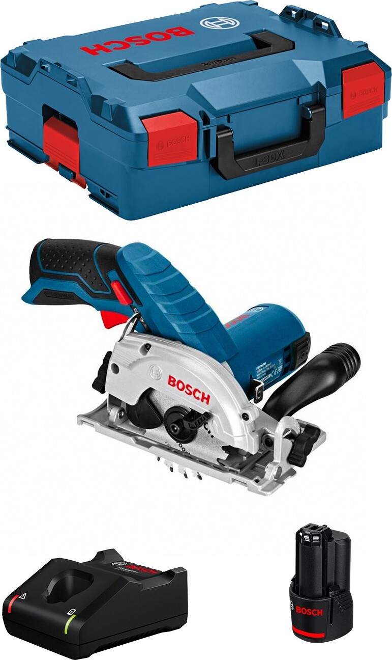 Kreissäge BOSCH GKS 12V-26 (1 x 3,0 Ah + GAL12V-40 + L-Boxx 136)