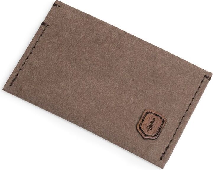BeWooden Herren Geschäftskartenhalter aus Brunn Waschpapier Kartenhalter brown 112033