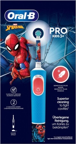 Oral-B KINDERZAHNBÜRSTE FROZEN/SPIDER (PRO 103 KIDS MIX)