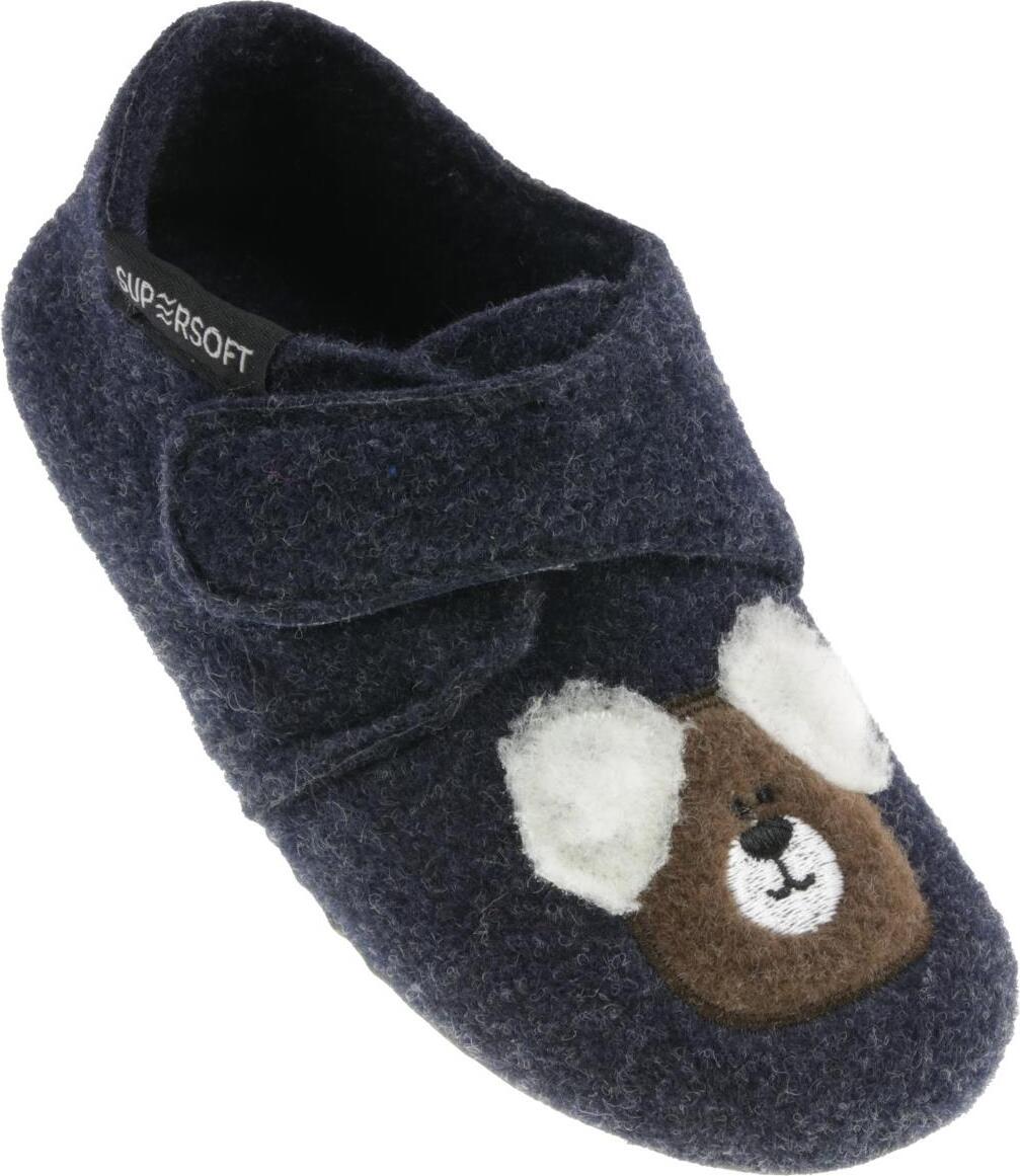 Supersoft Kinder Hausschuh Klett Bärchen EUR 33
