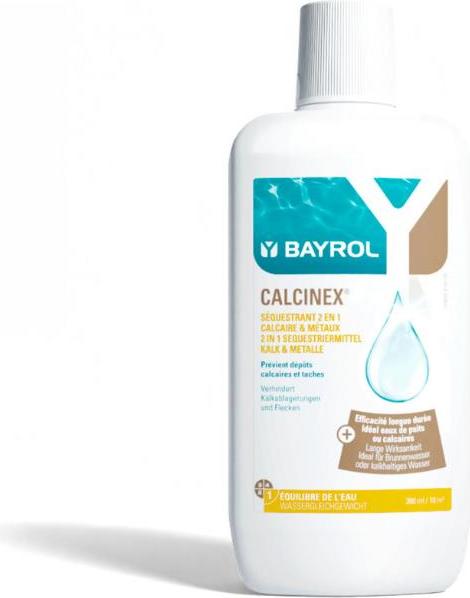 BAYROL Calcinex® 1 L« zur Verhinderung von Kalk- und Metallablagerungen | Flasche (1 l) 1118147