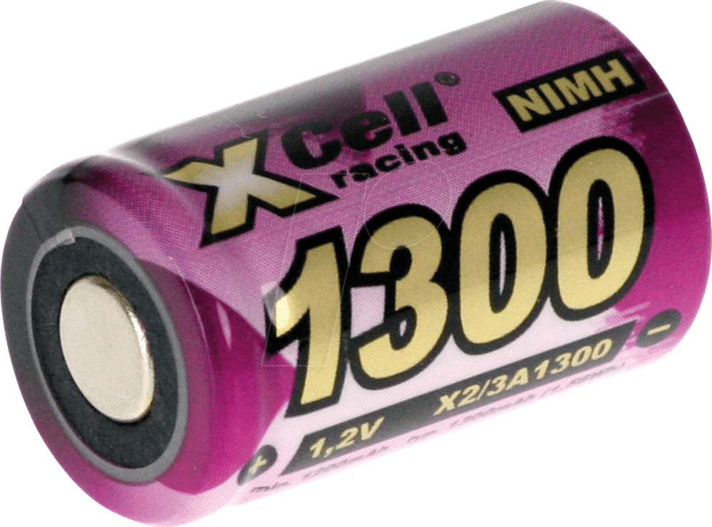 XCell Akku 2/3 A 1,2V / 1300mAh NiMh Hochstrom 7759