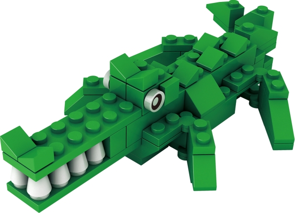 Abanico GmbH STAX HYBRID ANIMALS - Snapping Crocodile H11101