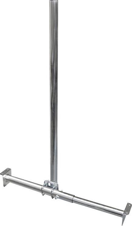 Megasat Dachsparrenhalter, Edelstahl, Stahl, 4 kg, 4,8 cm, 6,1 kg, 1260 mm 110067-X