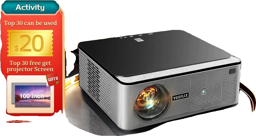 Projektor Full HD, jas 35 000 lúmenov, automatické zaostrovanie, 300-palcová projekcia
