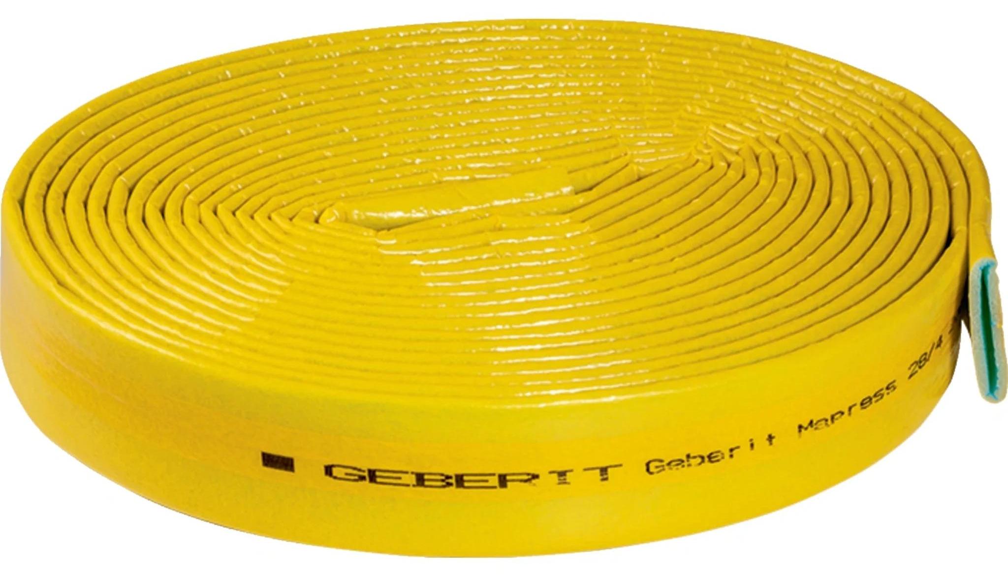 Geberit GE Schutzschlauch, gelb, Ø 54mm, als Kontaktschutz, 10 m Rolle, 1 Stk. 601847001
