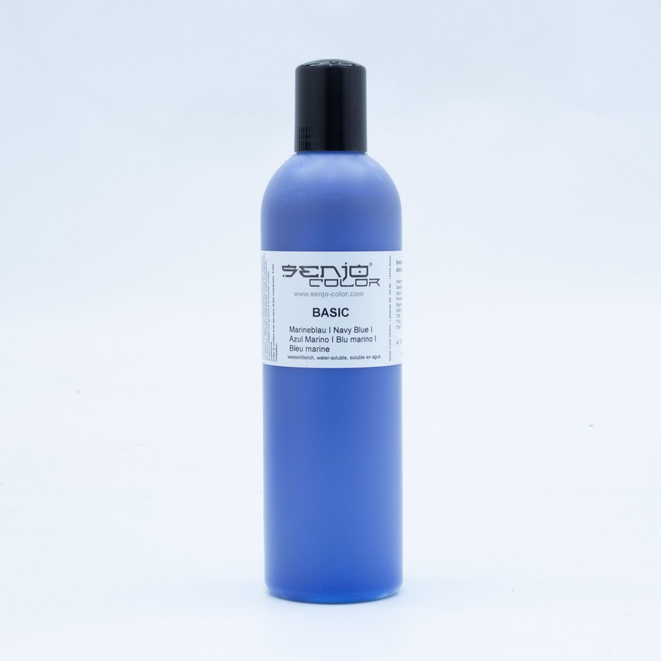 Senjo-Color GmbH Senjo-Color Basic Face und Bodypainting 250ml MARINEBLAU 27 693017