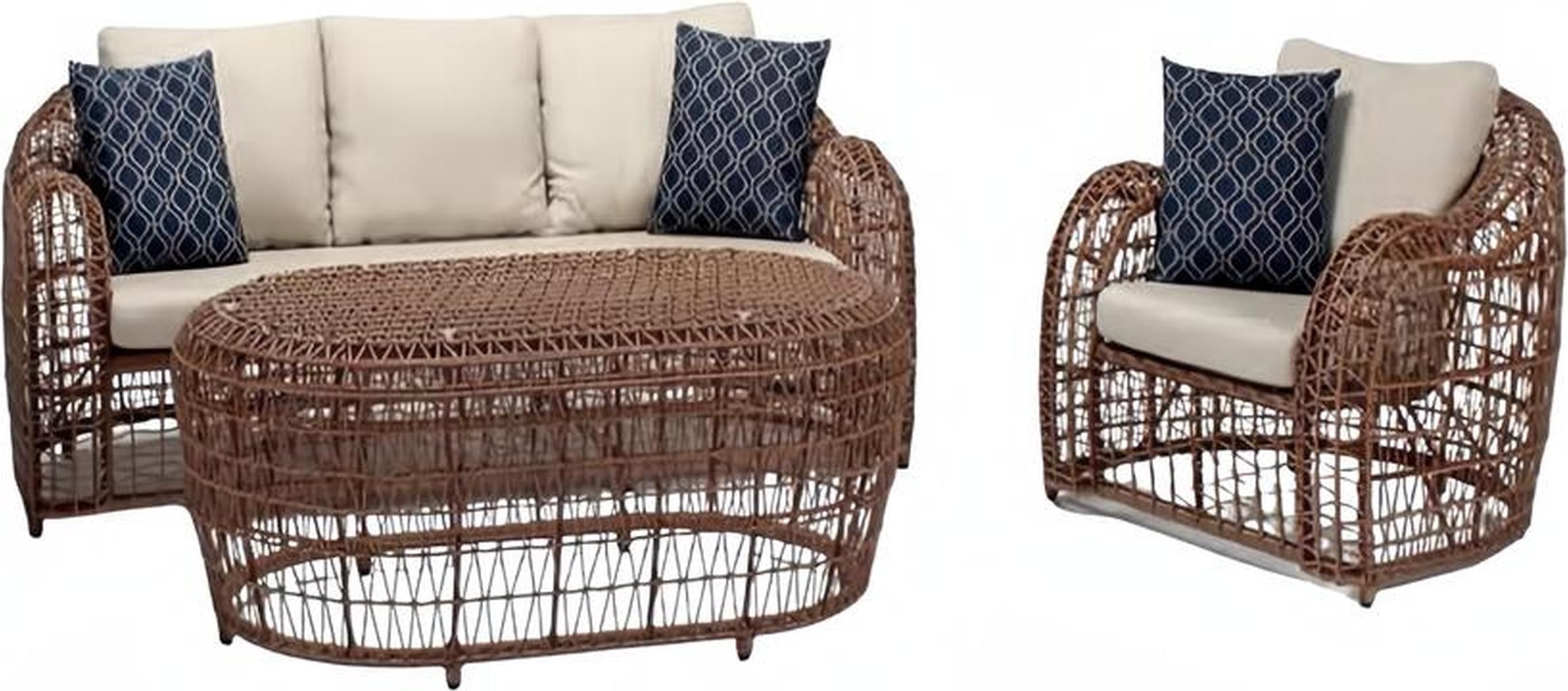 Außenmöbel Garten Rattanmöbel Möbel Balkonmöbel Terrassenmöbel Sofa Set Couch