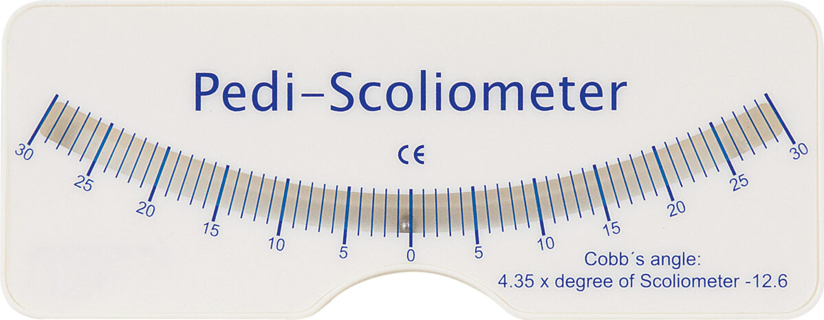 Sport-Tec Pedi-Skoliometer, Neigungsmesser, Inklinometer, Orthopädie, Skoliose 25317