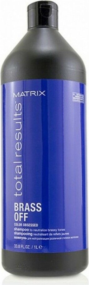 Shampoo zur Farbneutralisierung TOTAL RESULTS BRASS OFF Matrix (1000 ml) 1 L M0102632
