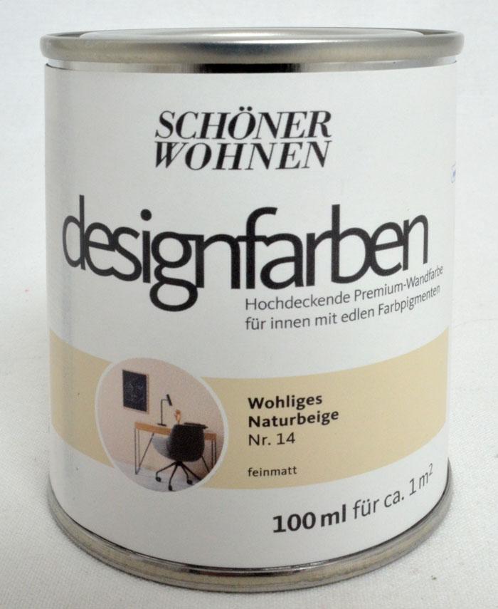 Schöner Wohnen Kollektion Designfarbe Wohliges Naturbeige 100 ml 9491.0100.8589