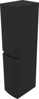 Hochschrank Baden Haus Vague BxHxT 30 x 130 cm x 39 cm Frontfarbe graphit matt 55139