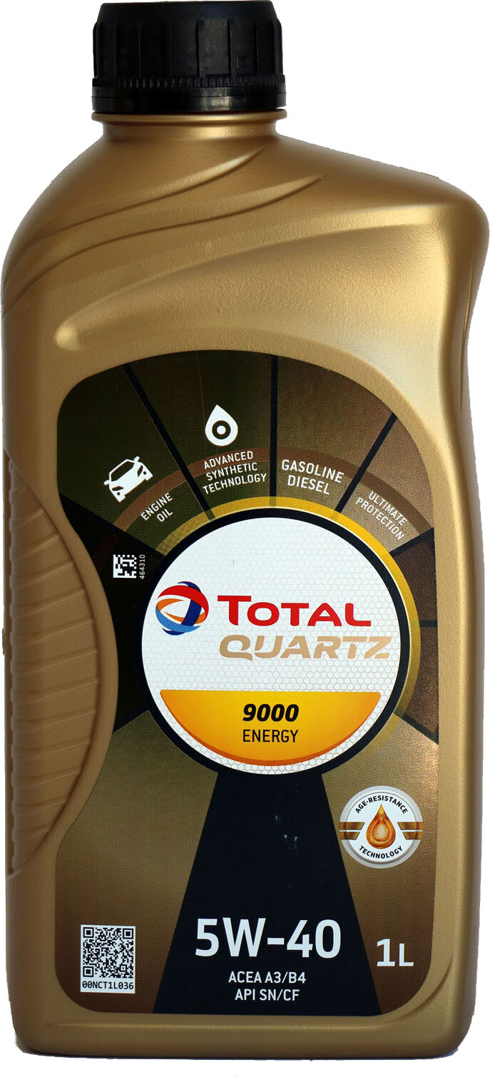 TotalEnergies Total Energies QUARTZ 9000 ENERGY 5W-40 Motoröl 1 Liter 213765