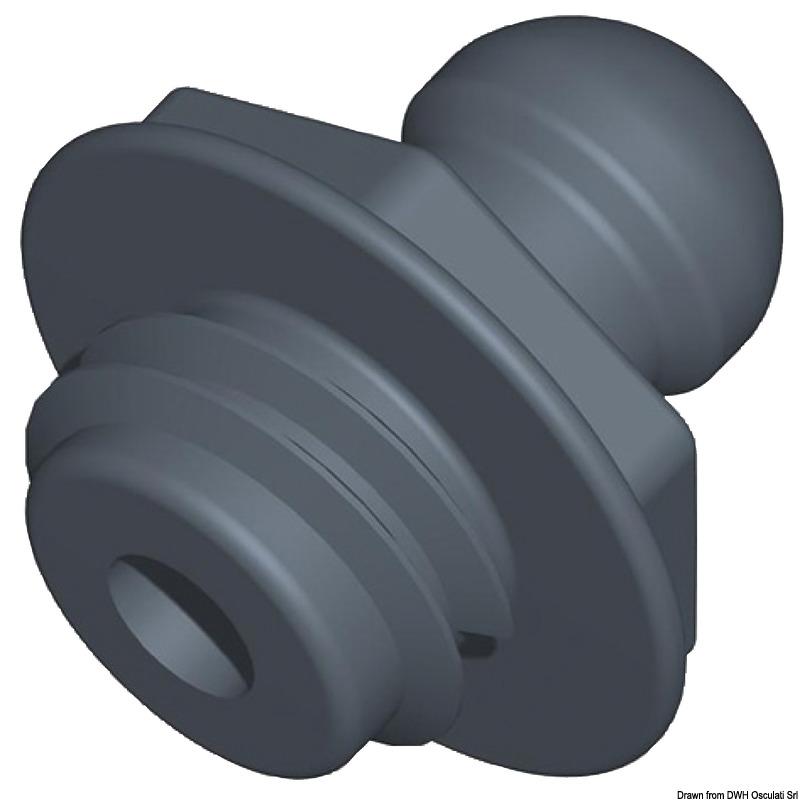 Delahousse Quick Fit-Ball-Pin kurz/kurz - Osculati 10.340.02