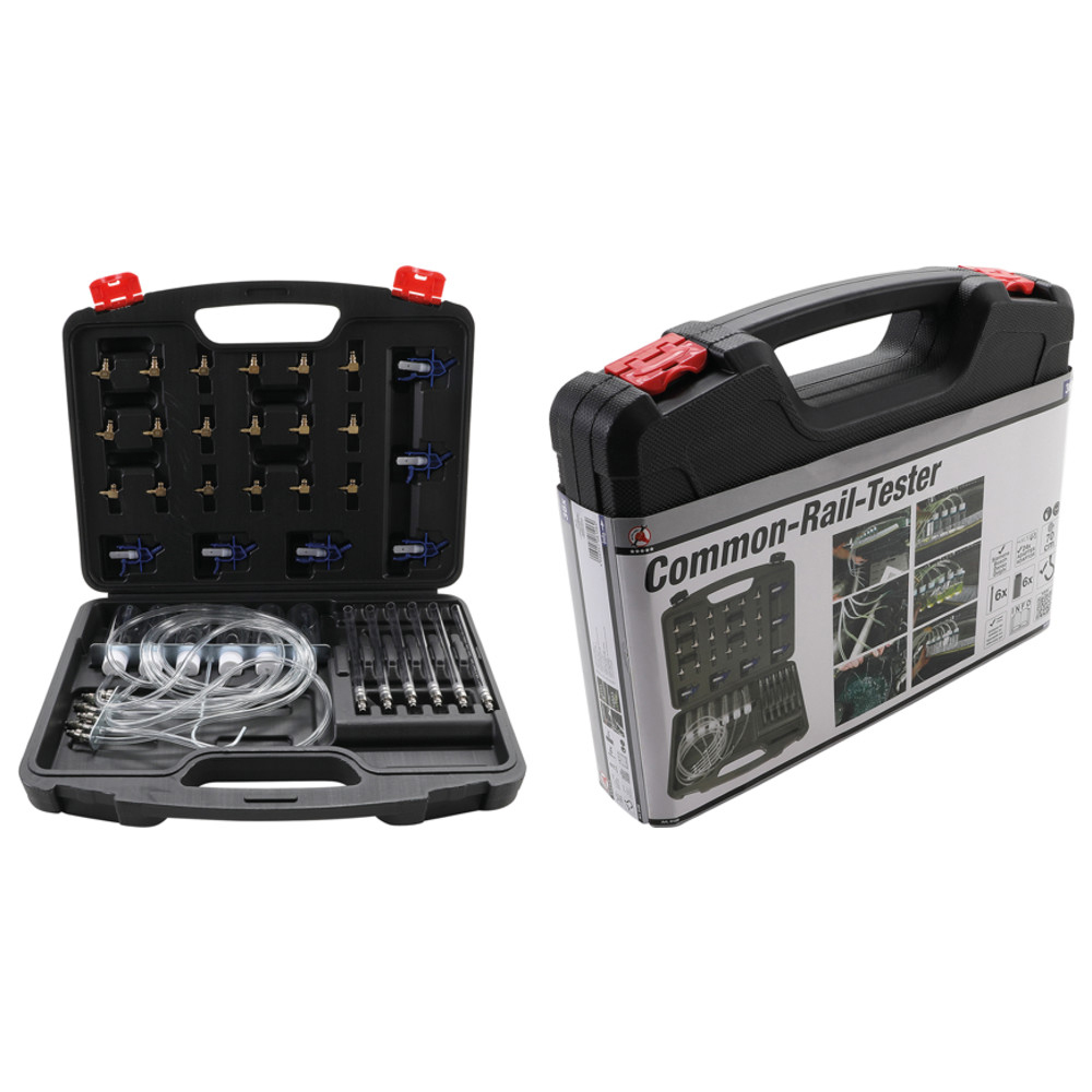 KRAFTMANN 8106 Common Rail Tester mit 24 Adaptern