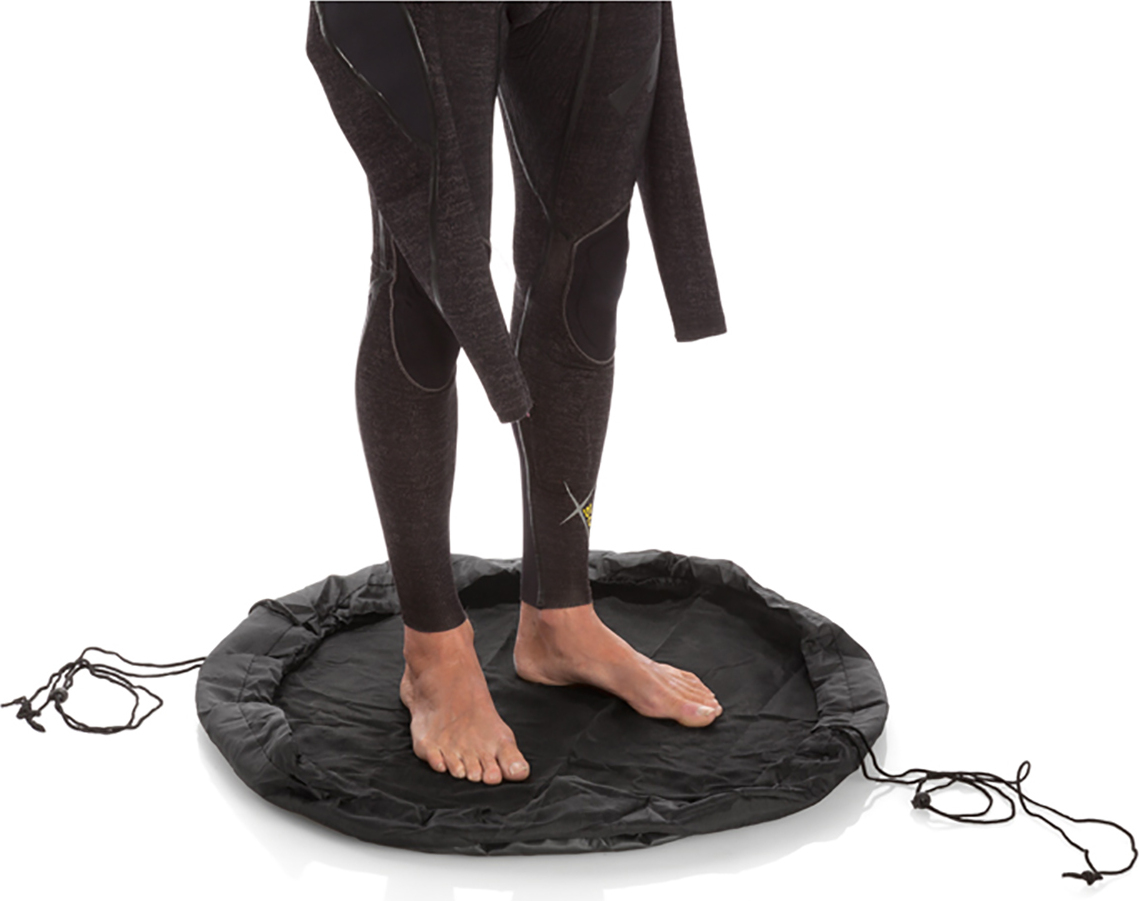 Surflogic Wickelunterlage Schwarz Schwarz One Size 59155