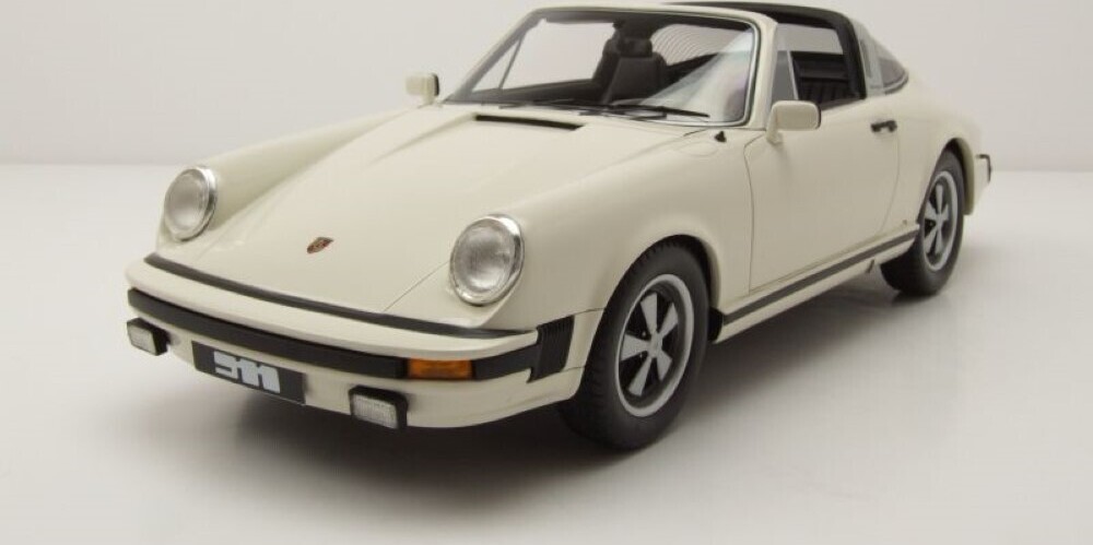 Schuco 450025700 - Porsche 911 Targa weiß 1:18 (1977) Resin PRO.R limitiert 500 Stück