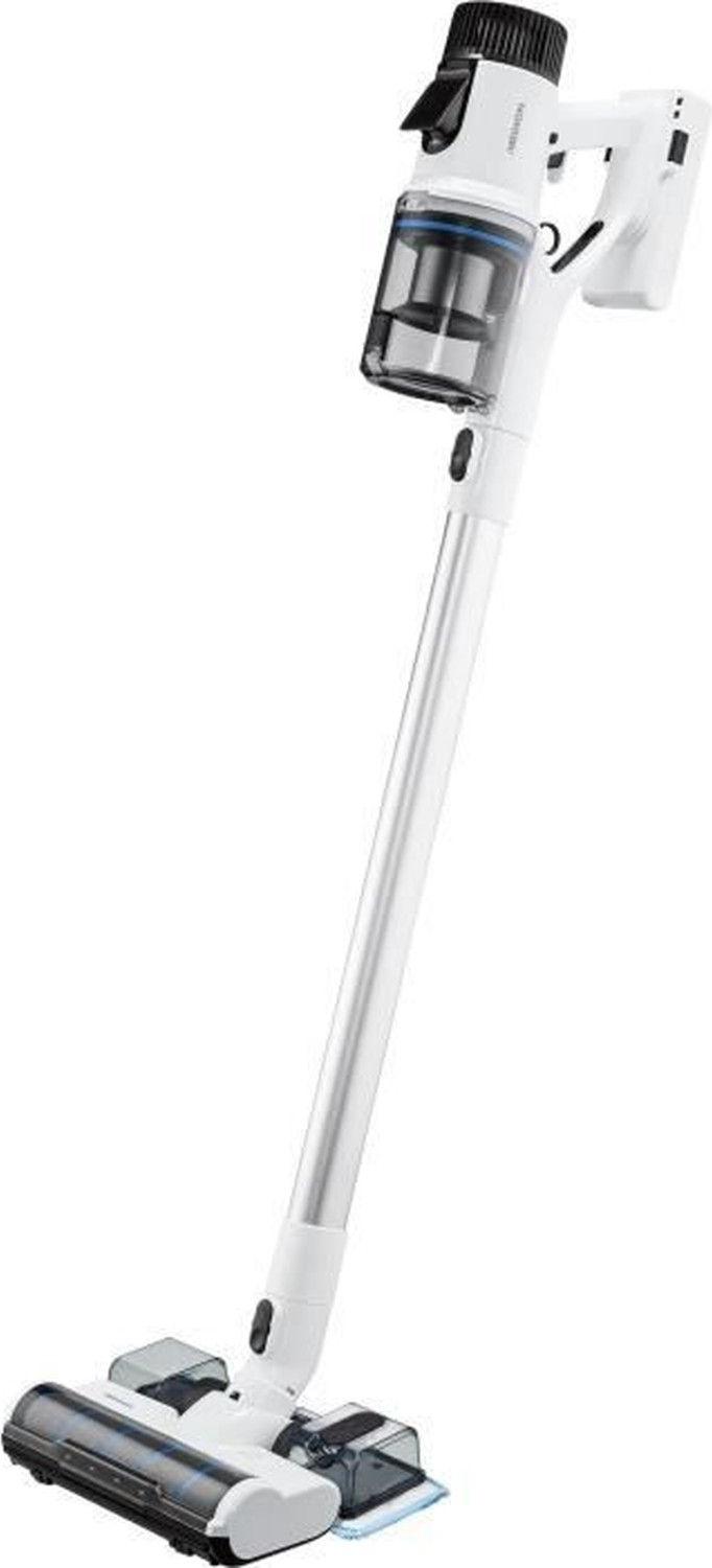 MEDION P350, Tyčový vysávač 2 v 1, Bezvreckové, Čierna, Biela, Obdĺžnikový, Suché a mokré, HEPA