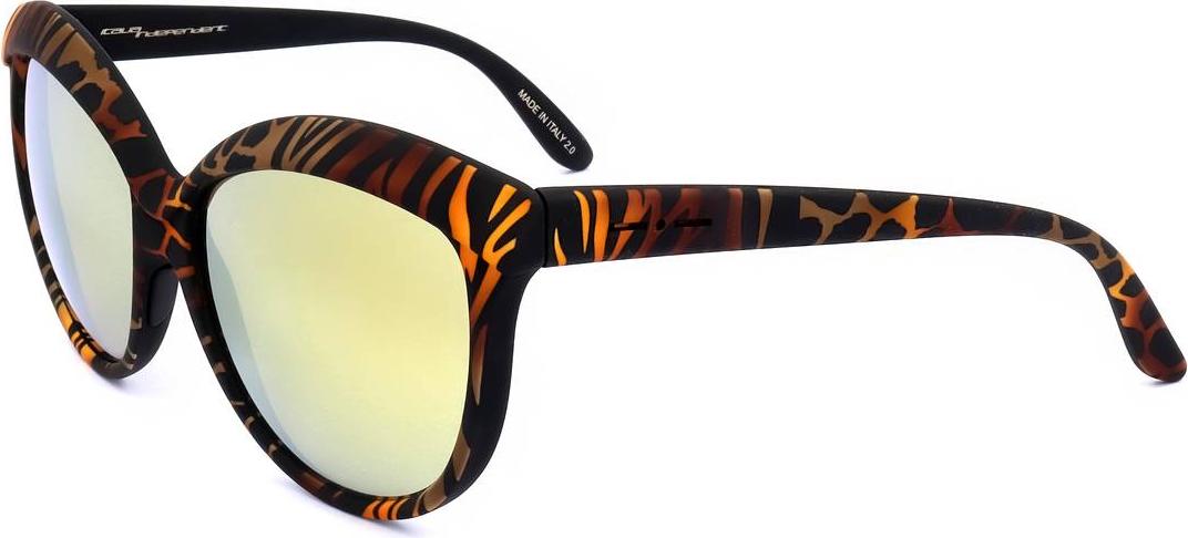 Italia Independent I I MOD. 0092 ZEF.044 ZEBRAFFA BROWN 58/20/140 Damen Sonnenbrillen
