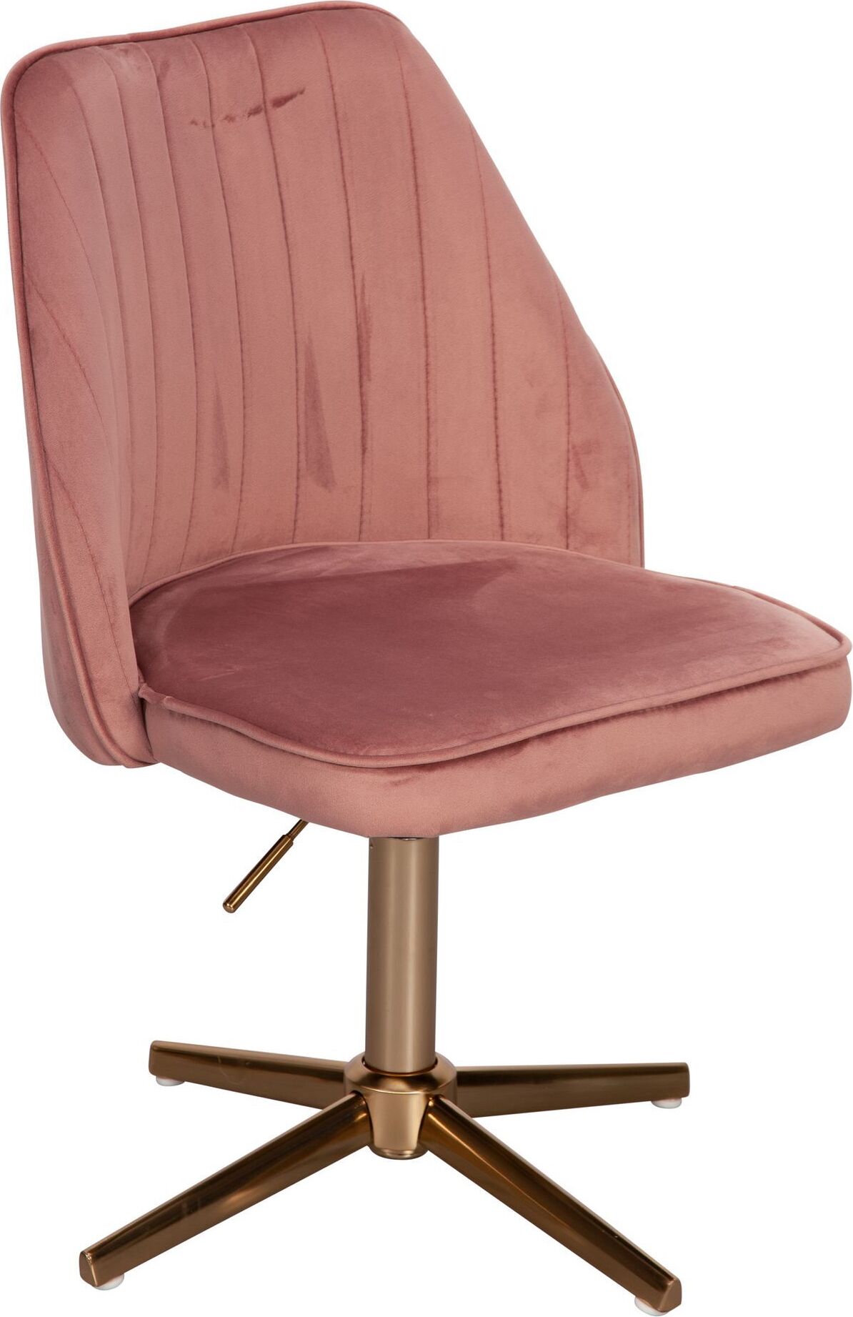 FineBuy Otočná stolička Velvet Kancelárska stolička Otočná moderná stolička Shell Home Office