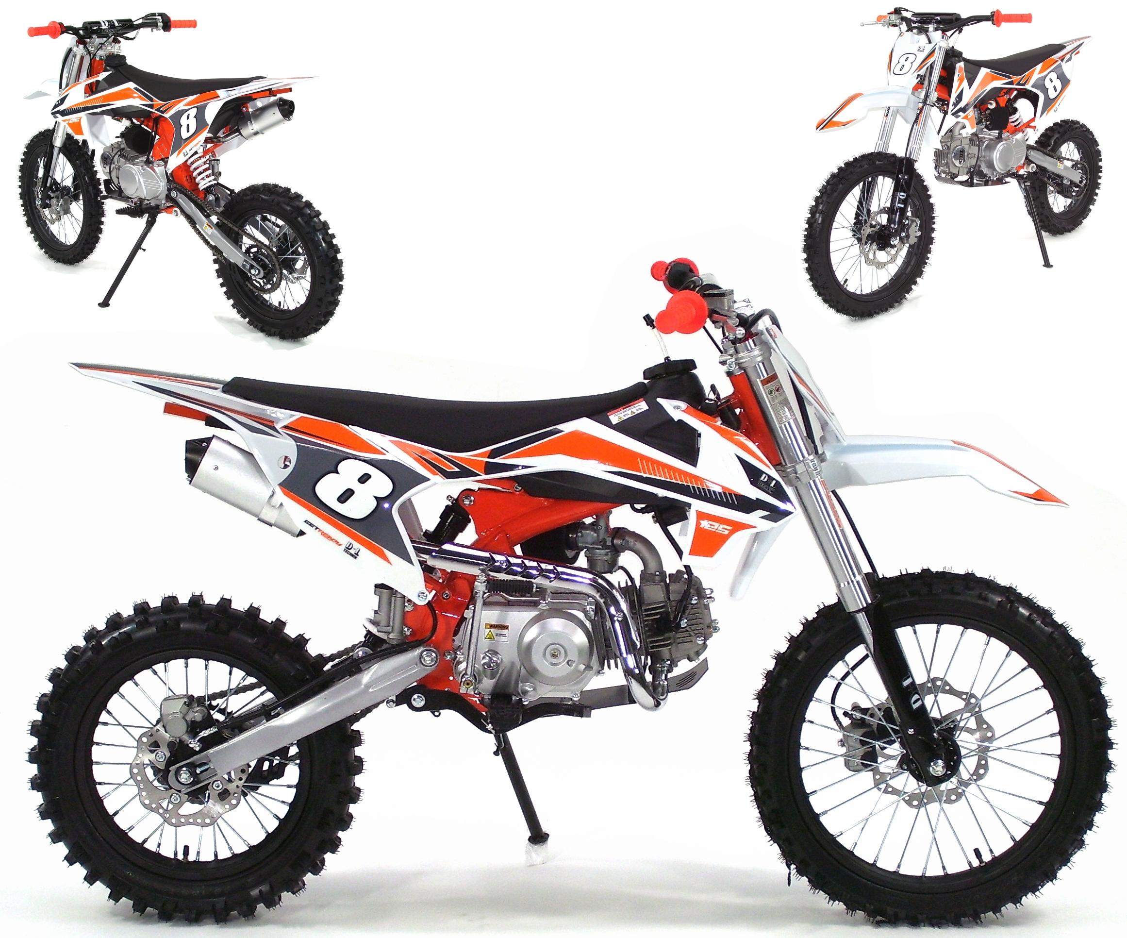 Apex Pocketbike Dirtbike 17/14 Pocket Cross Bike Crossbike 125ccm Enduro Jugend 55937