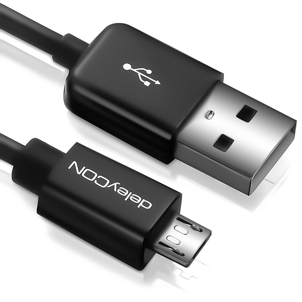 Ladegerät Auto Adapter Usb Kabel Micro USB Cable Samsung Weissl Schwarz 