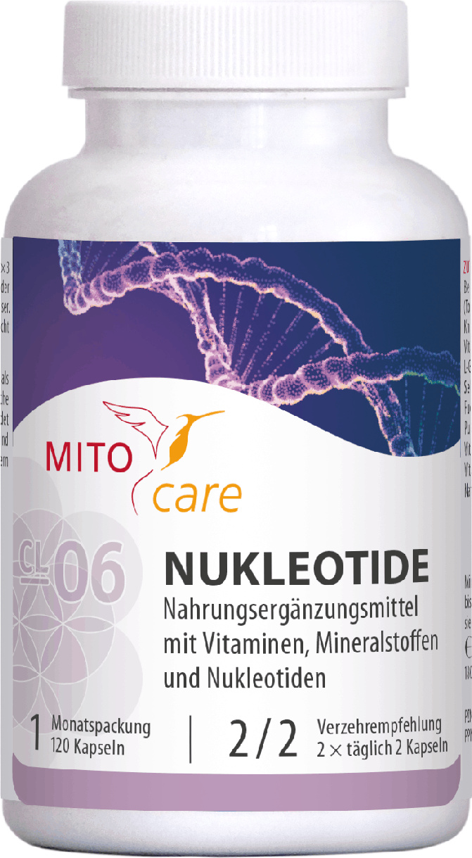 MITOcare Nukleotid (Nukleotide) 120 Kapseln