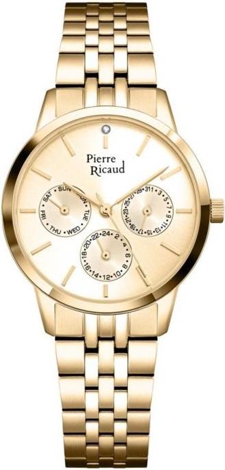 Zlaté hodinky Pierre Ricaud P21056.1111QF