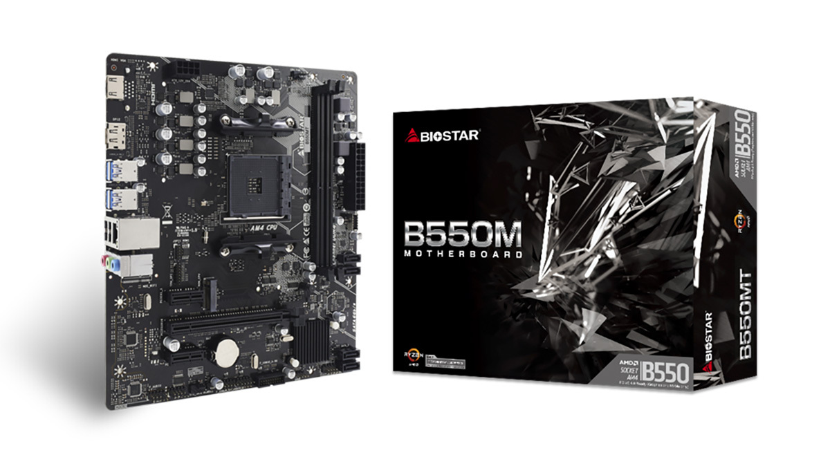 Biostar B550MHP (B550,AM4,mATX,DDR4) (B550MHP)