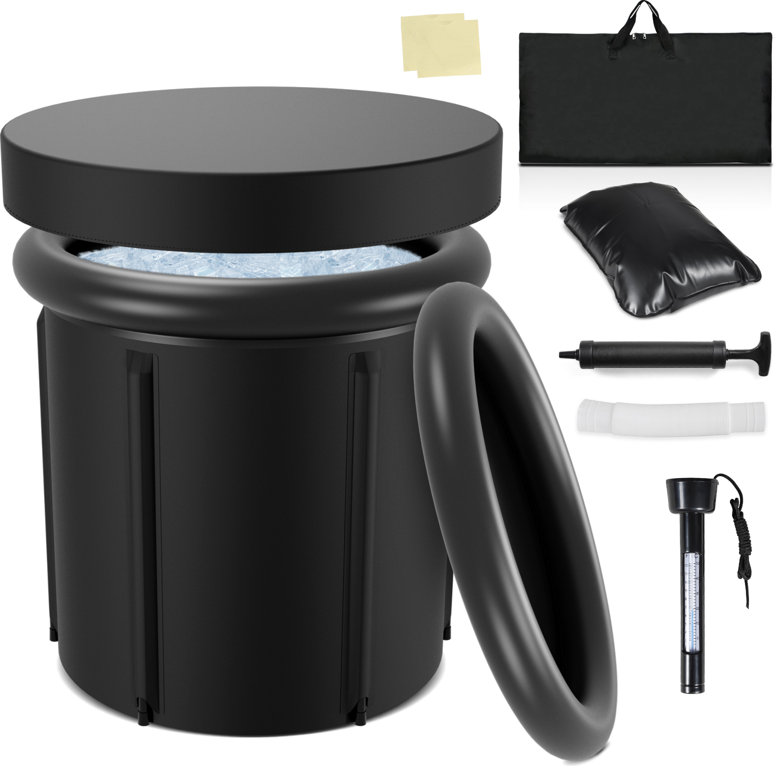 Hengda Eisbad Eisfass Badefass Cold Plunge zum Eisbaden 80 x 78 cm RL-HG10194-1-HDe