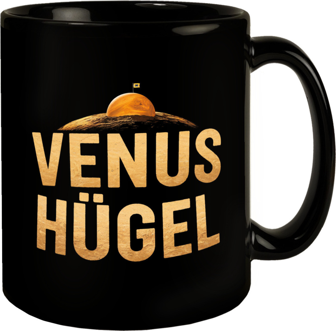 speecheese Venus Hügel Wortwitz Tasse