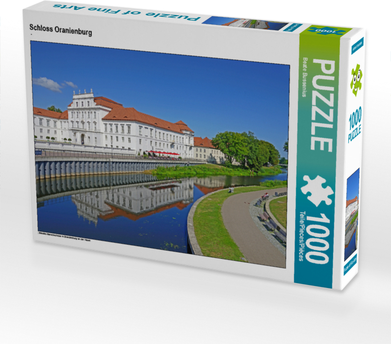 CALVENDO Puzzle Schloss Oranienburg | 1000 Teile Lege-Größe 64x48cm Foto-Puzzle für glückliche Stunden
