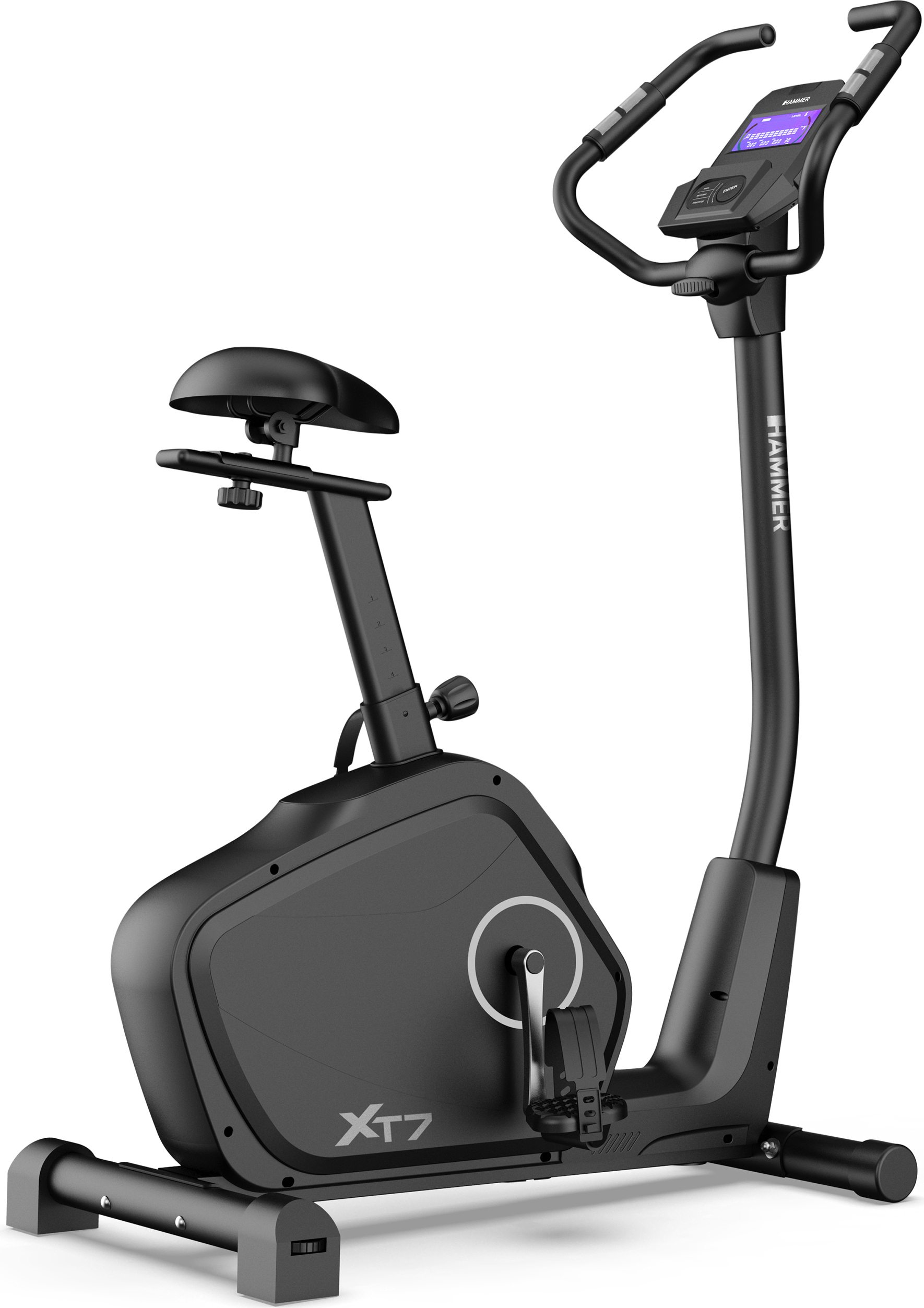 HAMMER Ergometer Cardio XT7, Heimtrainer, 24 Programme, max. 130 kg Gewicht 10010