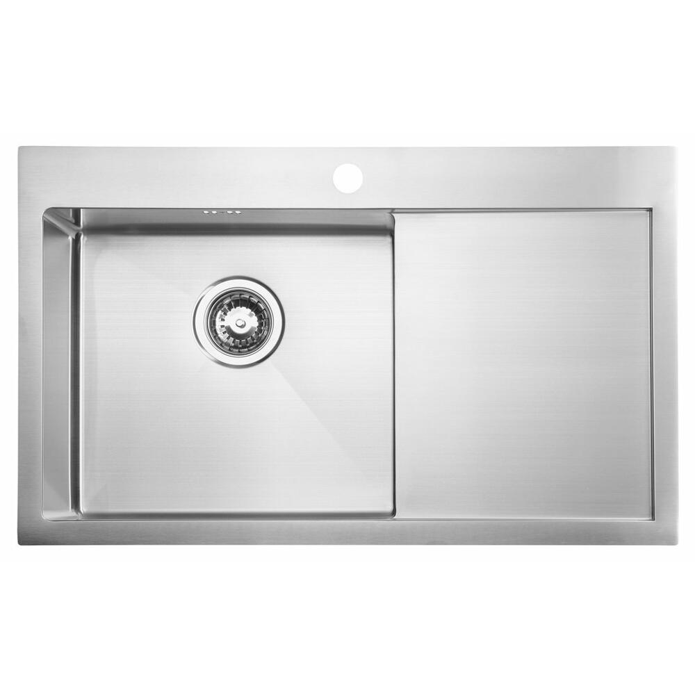 Sapho Abwäschen - Spültisch Kiva 790x480x200 mm, Edelstahl EP829L
