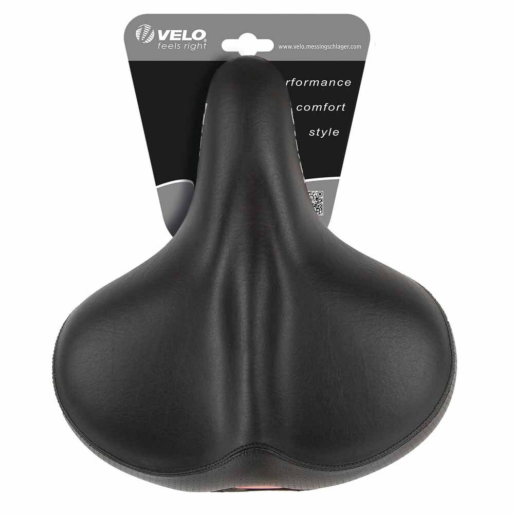 Velo Fahrradsattel „Safety“, Schwarz, Kindersicherung 250271