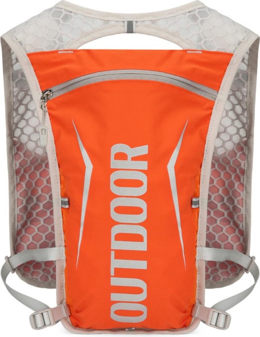 INF Leichter Atmungsaktiver Fahrradrucksack für Outdoor Sport Marathonlauf Orange 404431