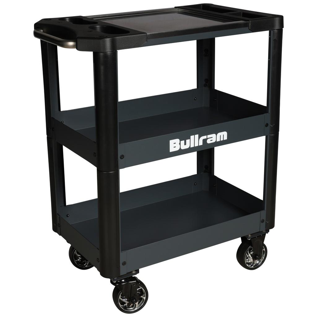 Werkstattwagen 68x47x99cm mit 2 Ebenen Werkzeugwagen Rollwagen Werkstatt