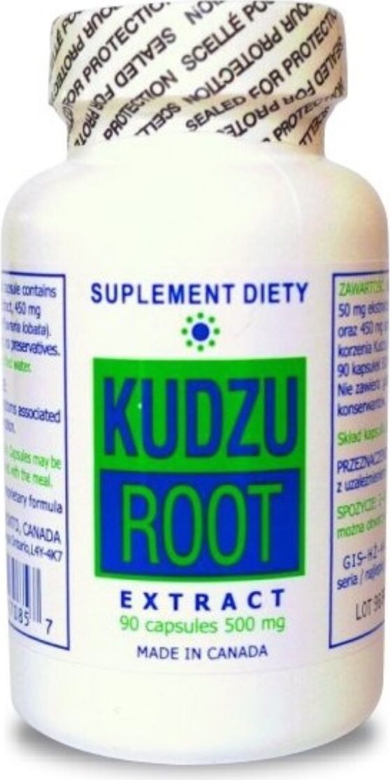 Kudzu Root 90 Kapseln. KANADISCHES K&K + (BIOPOL) 3251